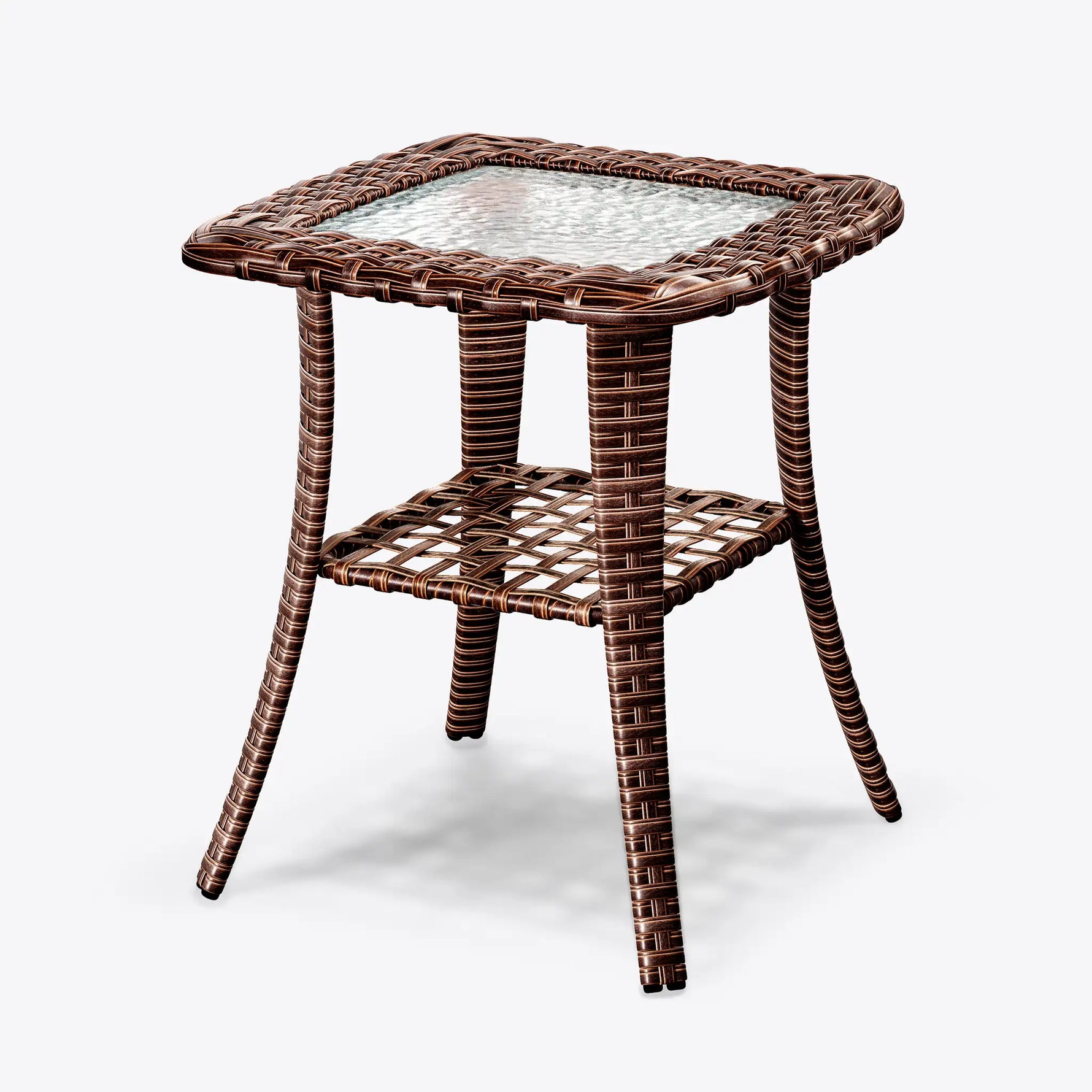 Wicker Outdoor Side Table