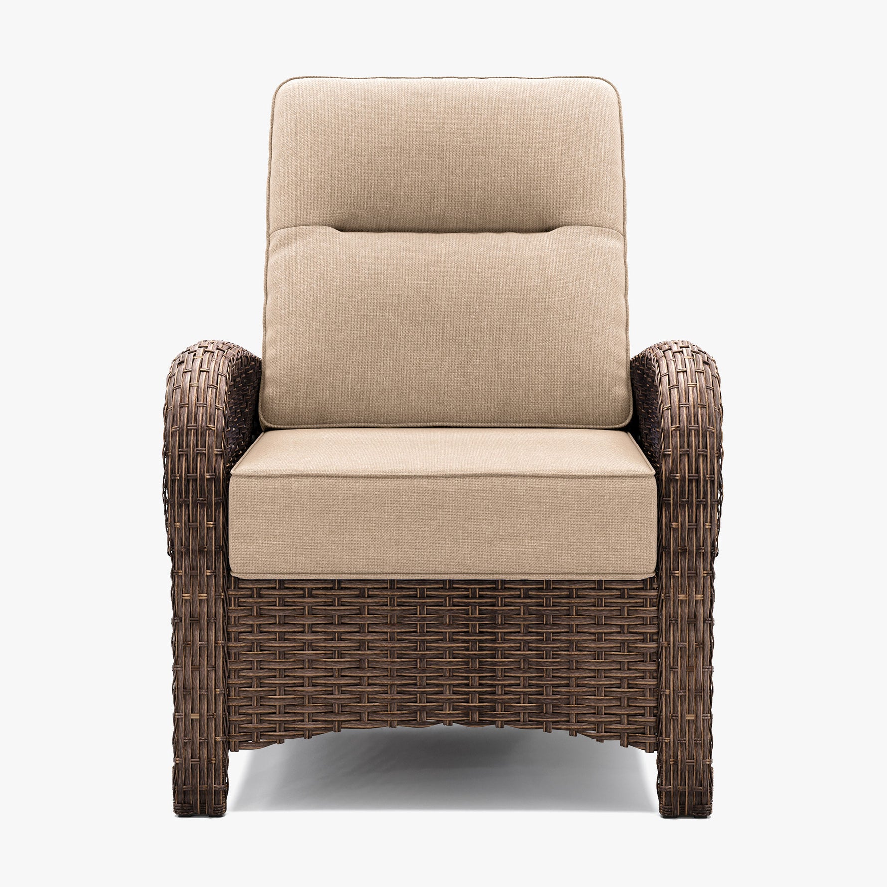 Wicker Outdoor Lounge Chair