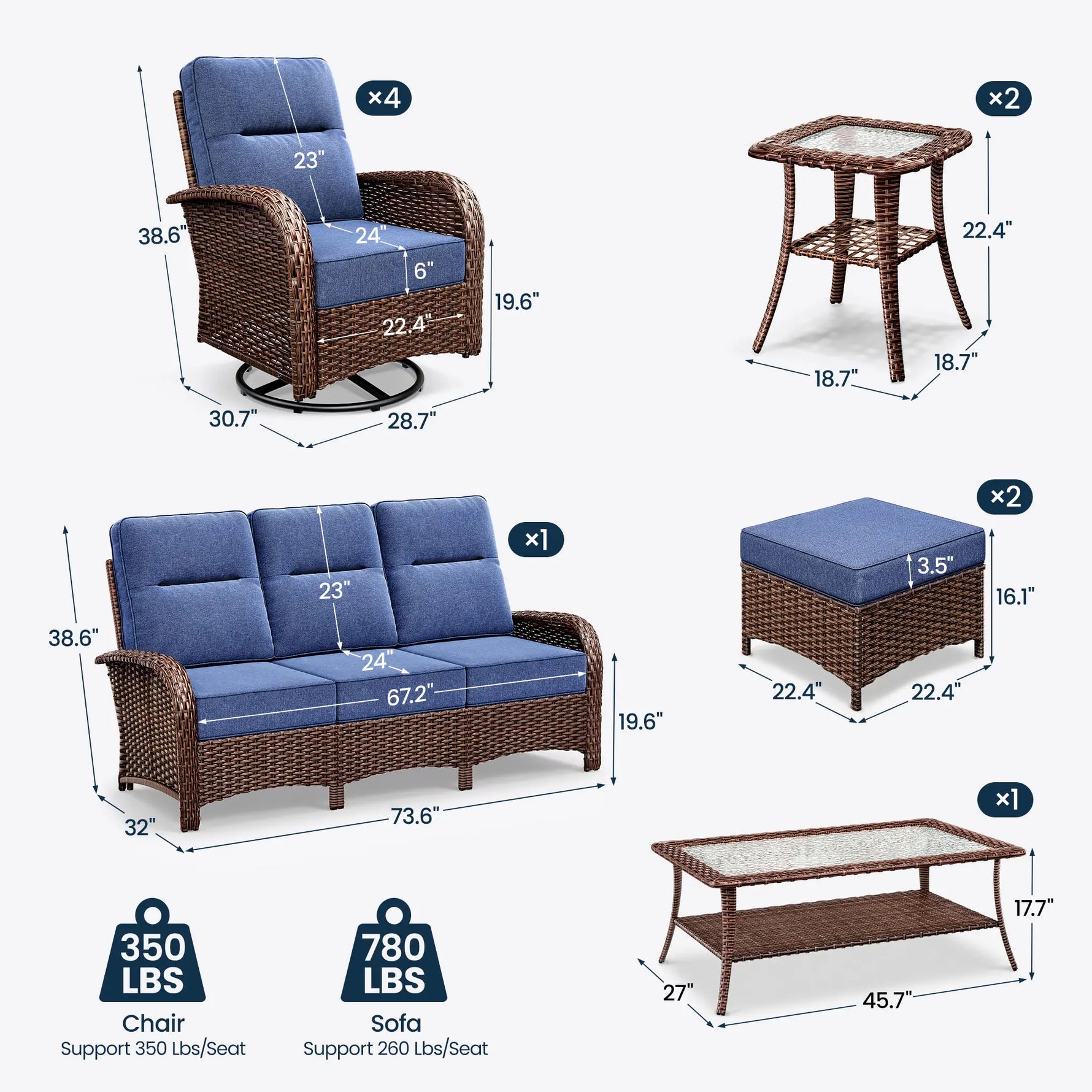 #swivel-gilder-chair #blue